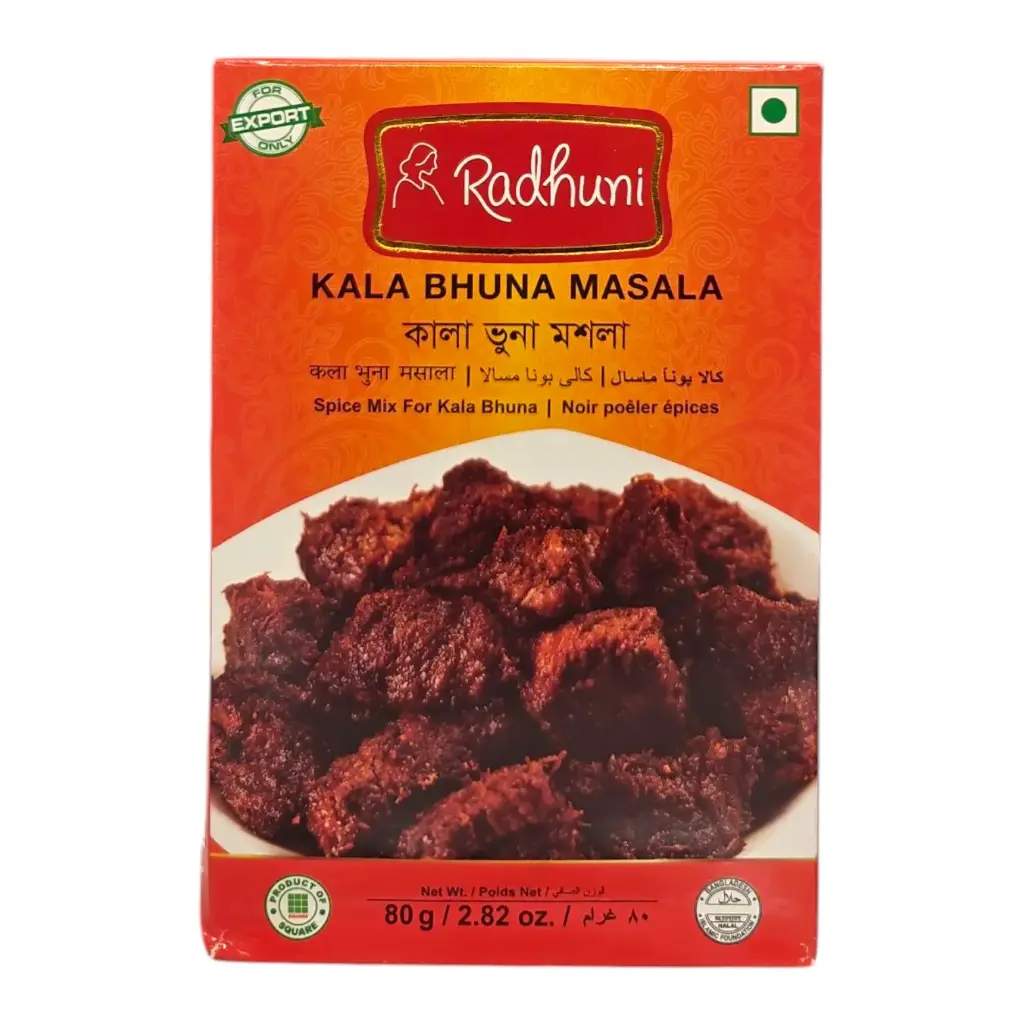 Radhuni Kala Bhuna Masala 80g