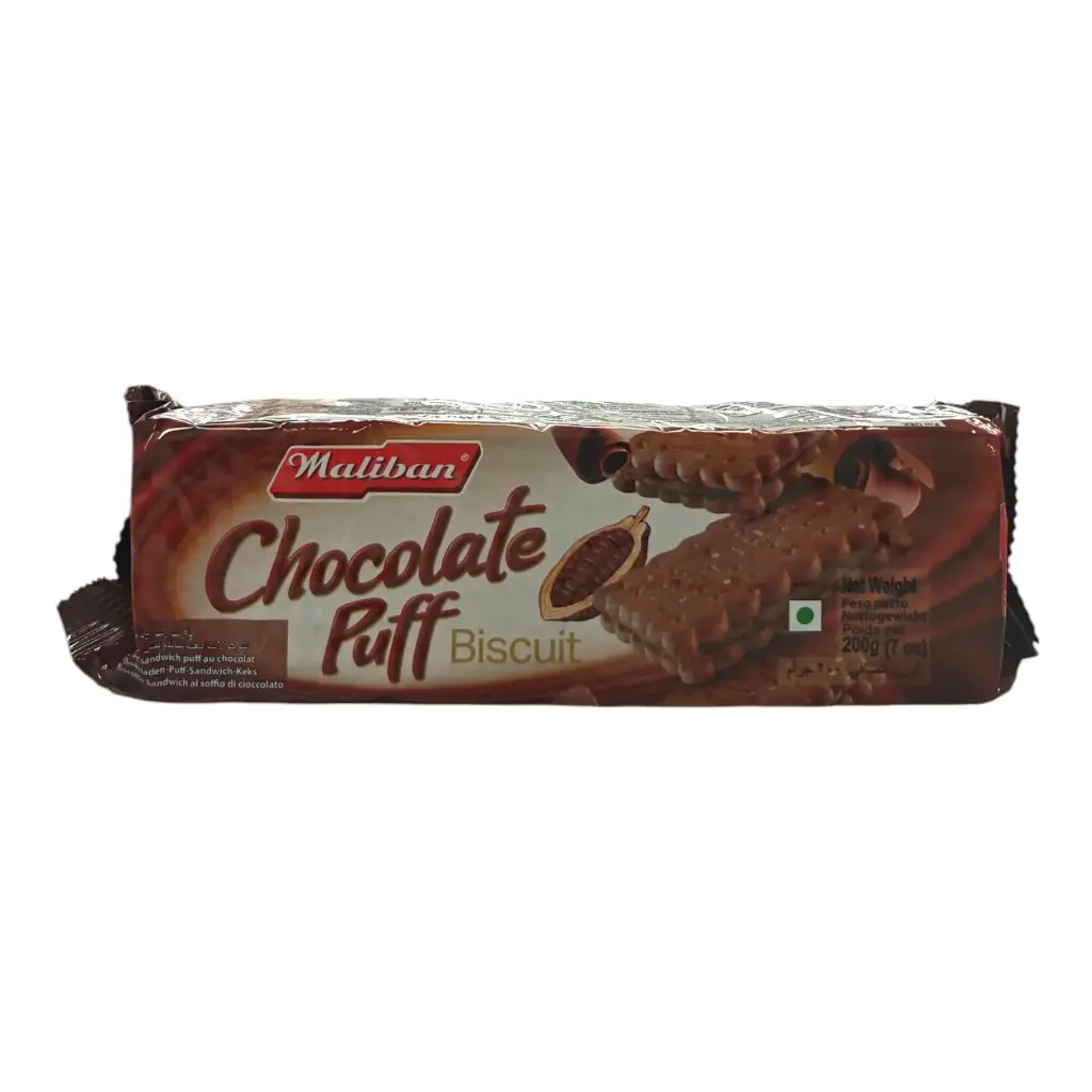 Maliban Chocolate Puff 200g