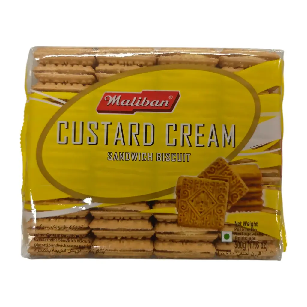 Maliban Custard Cream Sandwich Biscuit 500g