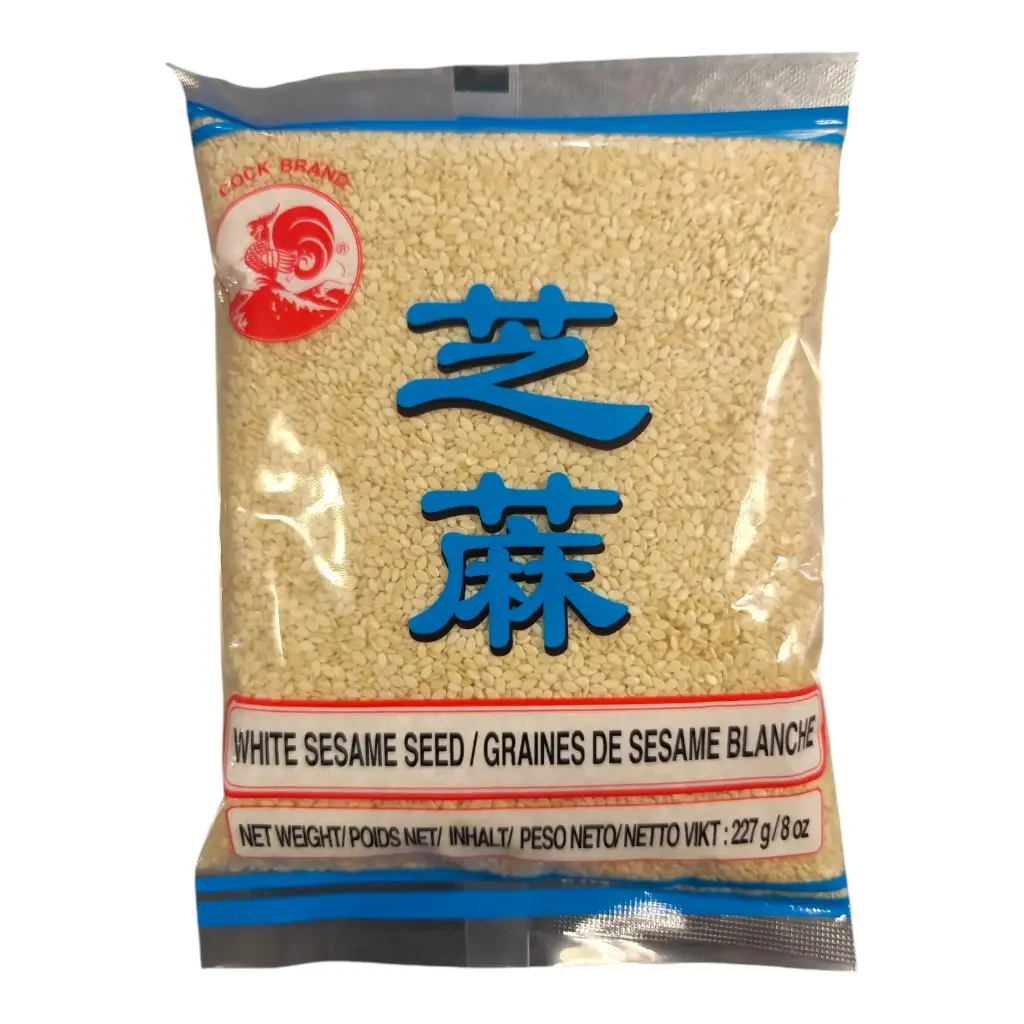 Cock Brand White Sesame Seed 227g