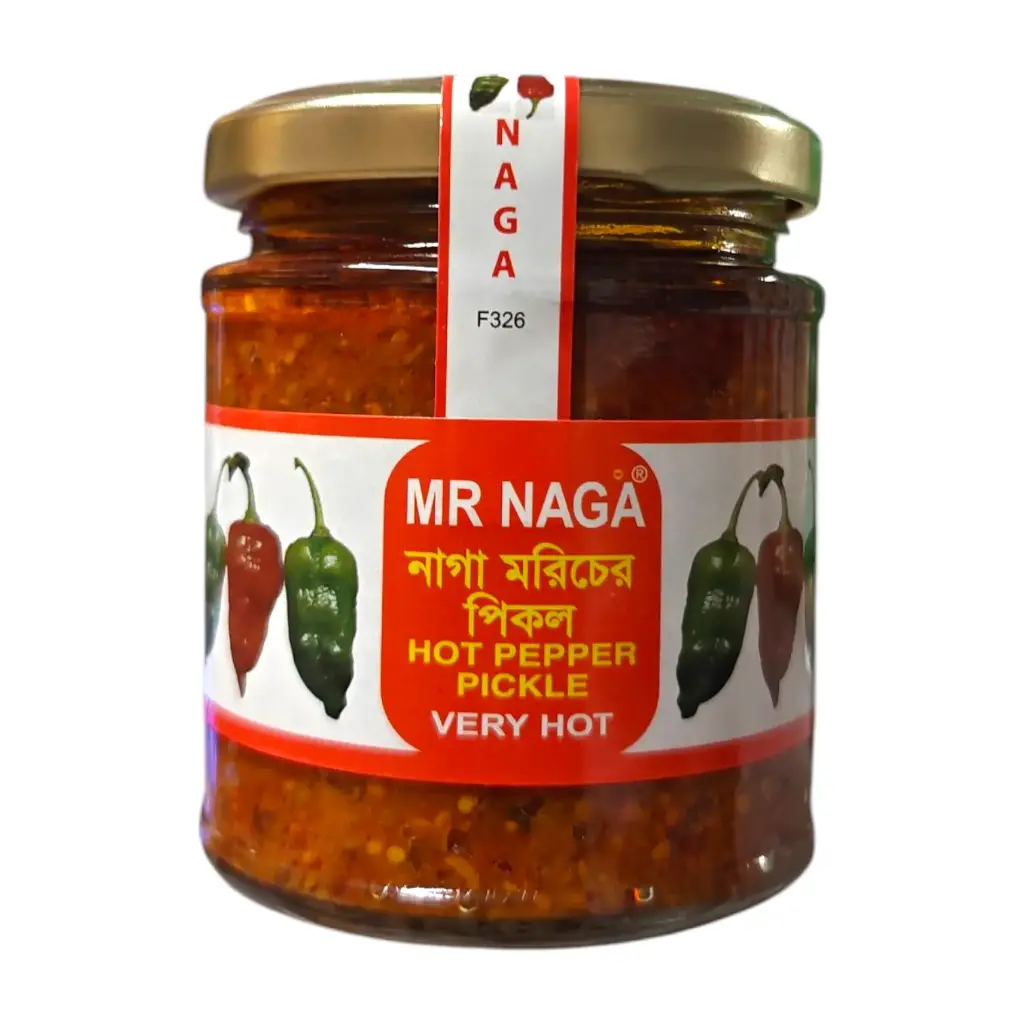MR Naga Hot Pepper Pickle Very Hot 190g