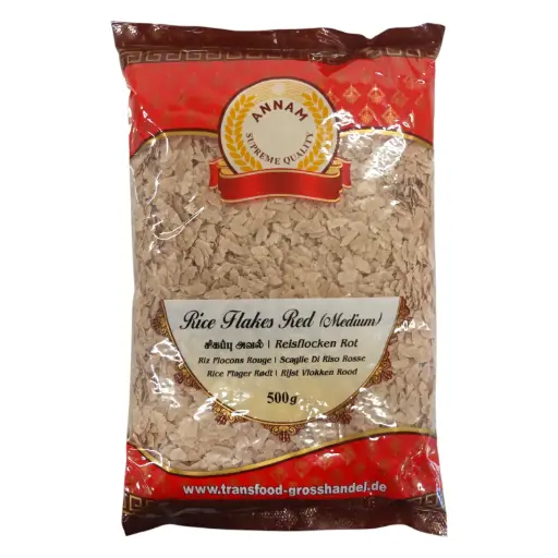 Annam Rice Flakes Red 500g