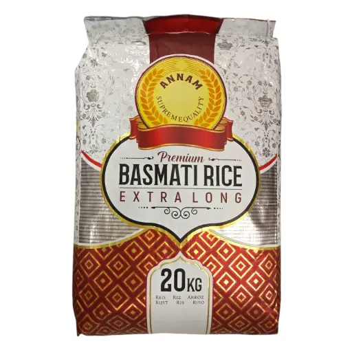 Annam Premium Basmati Rice Extra Long 20kg