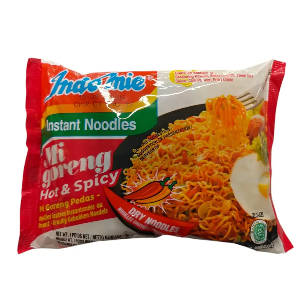 Indomie Mi Goreng Hot & Spicy Pedas 80g