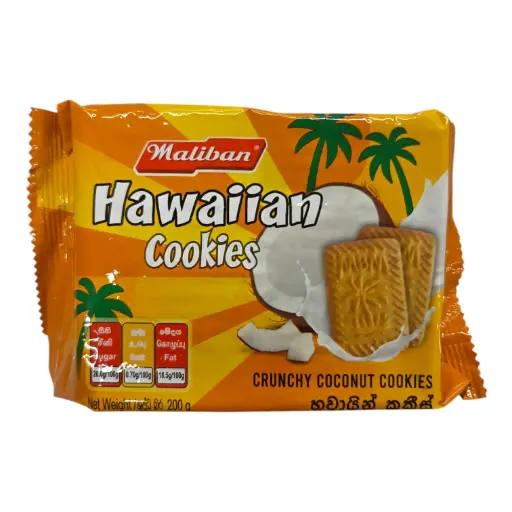 Maliban Hawaiian Cookies 200g