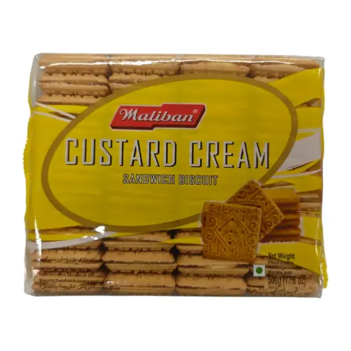 Maliban Custard Cream Sandwich Biscuit 500g