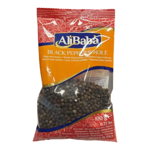 Alibaba Black Pepper Whole 100g