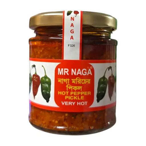 MR Naga Hot Pepper Pickle Very Hot 190g